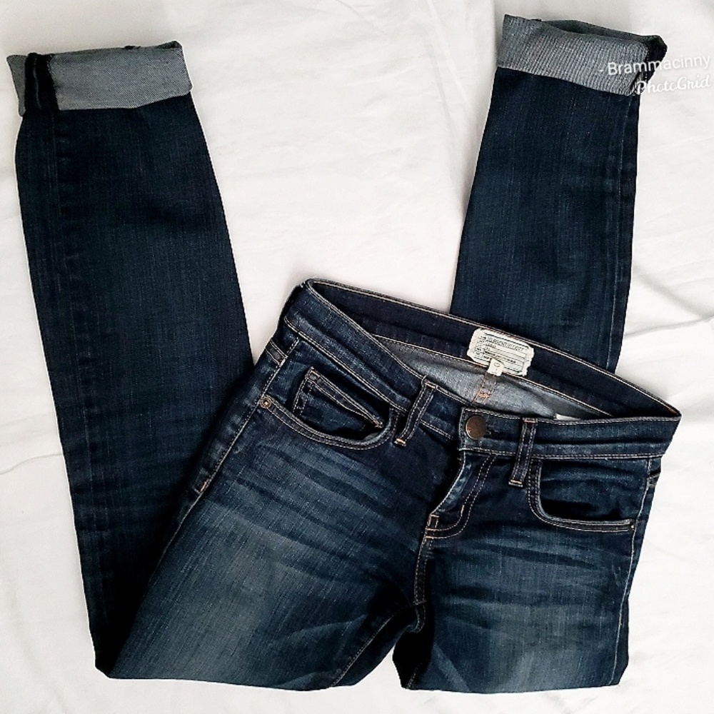 Current/Elliott The Rolled Skinny Adventure Jeans - Picture 1 of 8